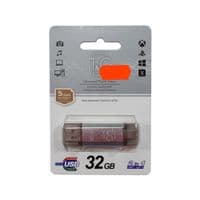 Флеш накопичувач USB 32Gb T&G Star TG009TC, Silver, Type-C / USB 2.0 (TG009TC-32GSL)