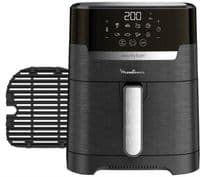 Мультипіч Moulinex EasyFry&Grill Precision, 1550Вт, чаша-4.2л, сенсорне керув., пластик, сірий