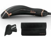 Фен Rowenta Ultimate Experience Air Motion, 1300Вт, 3 режима, насадка-гребешок, кейс для хранения, иониз-я, холл. обдув, черный