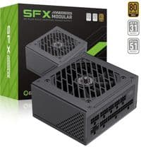 Блок живлення 750 Вт, GameMax GS-750G, Black, SFX, модульний, 80+ Gold, Active PFC, 9.2 см, 3xMolex / 4xSATA / 1x16-pin / 3x2+6-pin / 2x4+4-pin / 1x20+4-pin, захист OVP / UVP / OCP / OTP / OPP / SCP
