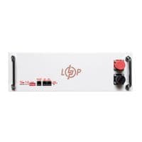 Аккумулятор LP LiFePO4 51,2V - 100 Ah (5120Wh) (BMS SP 100A/50А) RM RS485/CAN LCD WH