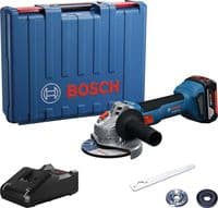Шлифмашина угловая аккумуляторная Bosch GWS 18V-8 125мм 18В 1x4А·час 0-11000об·мин 1.6кг кейс ЗП GAL 18V-40