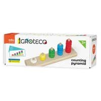 Развивающая игрушка Игротеко Счетчик-пирамидка (900439)