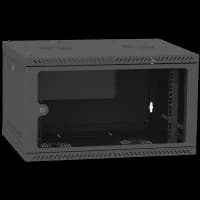 Шафа серверна IPCOM CH-6U 600x350 скло RAL9005