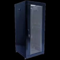 Шкаф  усиленный черный 19" 33U 610х675