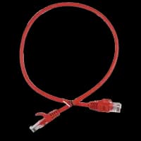 Патч-корд красный EServer UTP CAT5e 0.25м