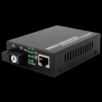 Медіаконвектор (1550TX&1310RX, 10/100/1000, 20 км SC) TelStream MC-218/520SC