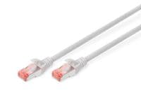 Патч-корд DIGITUS CAT 6 S-FTP, 5м, AWG 27/7, LSZH, серый DK-1644-050
