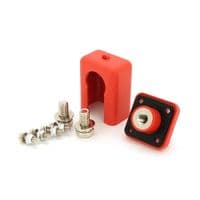Корпусная проходная клема 150A-C, М8-М8, 150A, 600V, &amp;le;0,6 мОм, медь, IP54, Red