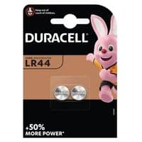 Батарейка щелочная DURACELL LR44 / А76 / V13GA / A76, 2шт в блистере, цена за блистер