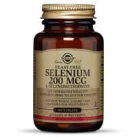 Мінерали Solgar Селен, (селенометіонін), Selenium, Yeast-Free, 200 мкг, 100 (SOL02557)
