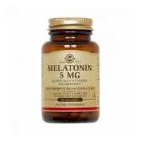 Аминокислота Solgar Мелатонин Melatonin, 5 мг, 60 жевательных таблеток (SOL01936)