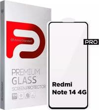 Стекло защитное Armorstandart Pro Xiaomi Redmi Note 14 4G Black (ARM79679)