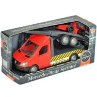 Спецтехника Tigres Mercedes-Benz Sprinter эвакуатор с лафетом (красный) (39740)