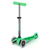 Самокат Micro Mini Deluxe Glow LED Ледяной лайм (MMD216)