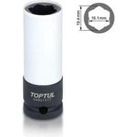 Головка торцевая Toptul ударная 1/2" длинная для шиномонтажа 17мм (для Mercedes-Benz) (KABQ1617)