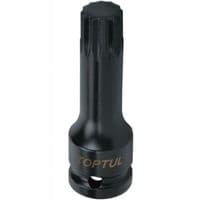 Головка торцевая Toptul ударная SPLINE М16 L77мм 1/2" (KADB1616L)
