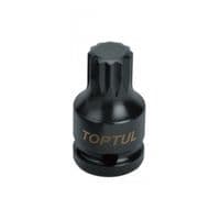 Головка торцевая Toptul ударная SPLINE М18 L44мм 1/2" (KADB1618S)