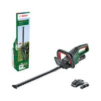 Кущоріз акумуляторний Bosch UniversalHedgeCut 18V-50  18В АКБ 1х2.5А·год 50мм крок різу 20мм ЗП AL1830CV 2.6кг