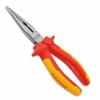Плоскогубці Toptul довгогубці діелектричні 8" 1000V VDE (DGCB2208)