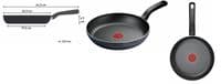 Сковорода Tefal So' Light, 26см, алюминий, бакелит, черный