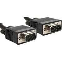 Кабель Cablexpert VGA - VGA (M/M), HD15, с двумя фер. кольцами, черный, 20 м (CC-PPVGA-20M-B) пакет