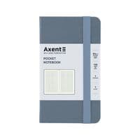 Книга записная Axent Partner 95x140 мм, 96 листов, клетка, серая (8301-62-A)