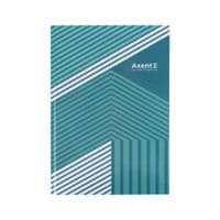 Книга записная Axent Lines А4, 96 листов, клетка, зеленая (8422-582-A)