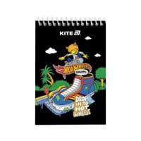 Блокнот Kite на спирали Hot Wheels А6, 48 листов, нелинированный (HW25-196-2)