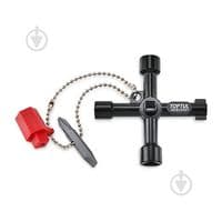 Ключ Toptul от технических шкафов многофункциональный, 72мм (AEBL0501)