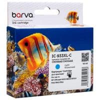 Картридж Barva HP 933XL (CN054AE/CN058AE) 920 c, Cyan (IC-933XL-C)