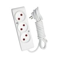 Сетевой удлинитель TECCO 5м 4 поста white (8681277841866)