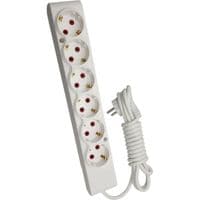 Сетевой удлинитель TECCO 3м 4 поста white (8681277842313)