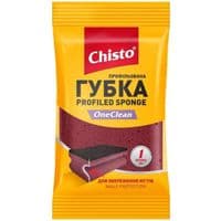 Губки кухонные Chisto OneClean Профилированная 1 шт. (4823098415428)
