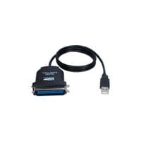 Адаптер Dynamode USB 2.0 A Male - LPT Bitronics 36-pin Male кабель 1,8 м, чипсет CH340, Win 10/8 (USB2.0-to-Parallel)