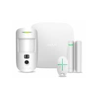 Комплект охранной сигнализации Ajax StarterKit Cam Plus HDR white