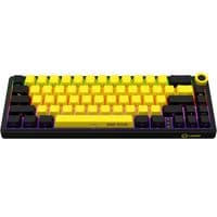 LORGAR KBP70MW, Wireless 65% Mechanical Gaming Keyboard Pro, Black/yellow, EN layout