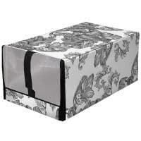 Органайзер IDEA HOME NPA-01 ткан. з/кр д/взуття Anthracite Flowers 34x22x16 см (NPA-01 ткан. з/кр д/взуття Anthracite Flowers)