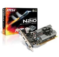 Відеокарта GeForce 210, MSI, 1Gb DDR3, 64-bit, VGA/DVI/HDMI, 589/1000MHz (N210-MD1G/D3)