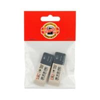 Гумка Koh-i-Noor комбінована SunPearl (полібег 2 шт) (6541/40/2/P)