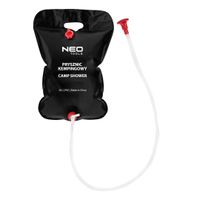 Кемпінговий душ Neo Tools, ПВХ, 20л, чорний, 0.3 кг