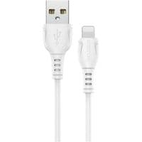Кабель BOROFONE BX51 USB to iP 2.4A,1m, PVC, PVC connectors, White