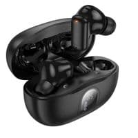 Беспроводные наушники BOROFONE FQ4 Lighten true wireless ANC+ENC noise reduction BT headset Black