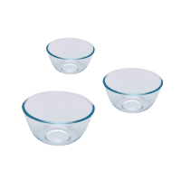 Форма с/к PYREX н-р лоханок 3шт (0.7л, 1.1л, 2.3л) (913S603/8044)