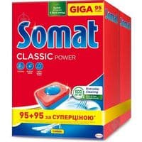 Таблетки для посудомийних машин Somat Classic Power 95+95 шт. (9000101821406)