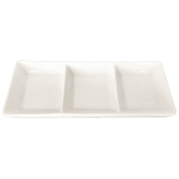 Блюдо Limited Edition LINES /менажница/прямок. 3 секции/19.5 см (YF7015)