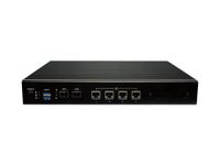 Сетевой шлюз Lanner NCR-1510F Процесор Intel C3708 із 2* DDR4 ECC SO-DIMM, 4* GbE LAN w/ 1* пара Gen 3 Bypass, 2* GbE SFP, 1* 2,5-дюймовий відсік SATA, 1* Mini-PCIe w/ пристрій для читання карт Nano-SIM, 1* M.2 w/ Nano-S