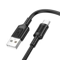 Кабель BOROFONE BX111 Feliz charging data cable Type-C 1m Black