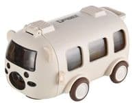 Пляшка для води Ardesto Bear Bus 500мл, пластик, білий