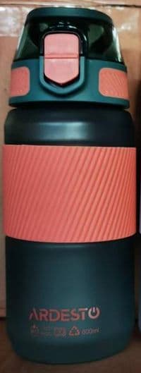 Бутылка для воды Ardesto Spring 600мл, пластик, зеленый